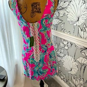 Lobster in Love multi berry Lily Pulitzer sundress